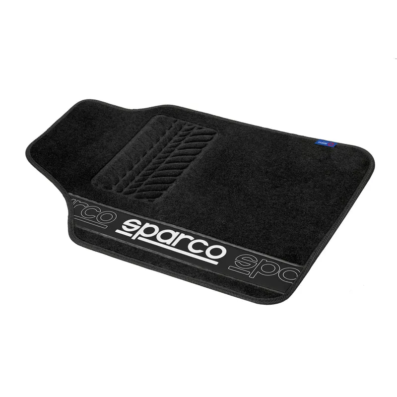 Alfombras Sparco en Fieltro con Talonera Universales 4 Piezas