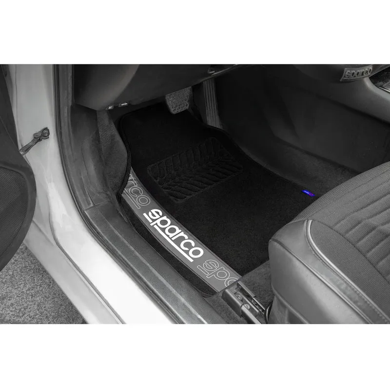 Alfombras Sparco en Fieltro con Talonera Universales 4 Piezas