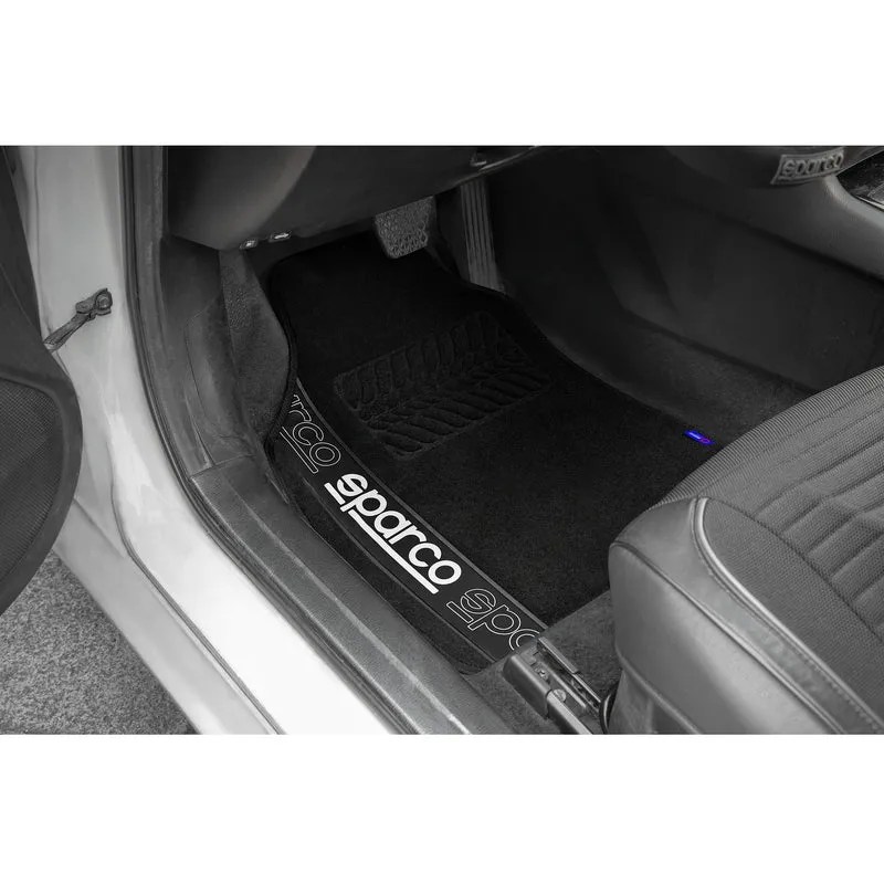 Alfombras Sparco en Fieltro con Talonera Universales 4 Piezas