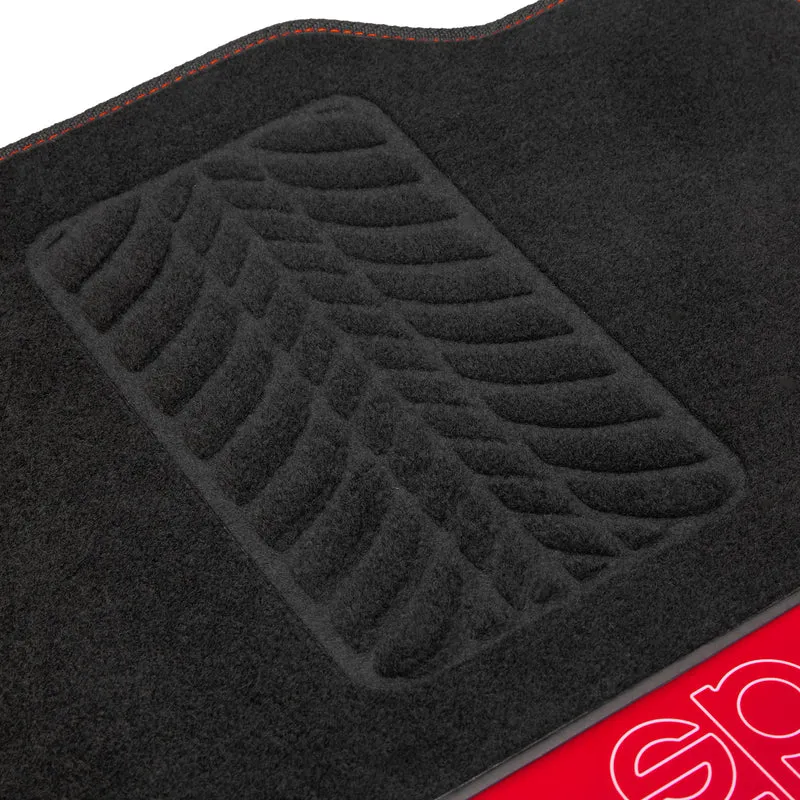 Alfombras Sparco en Fieltro con Talonera Universales 4 Piezas