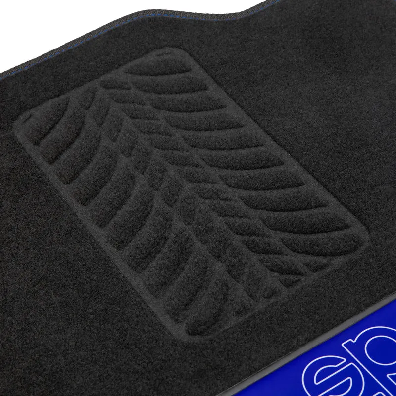 Alfombras Sparco en Fieltro con Talonera Universales 4 Piezas