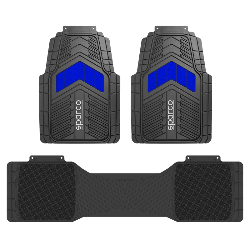 Alfombras Auto Sparco PVC Universales 3 Piezas