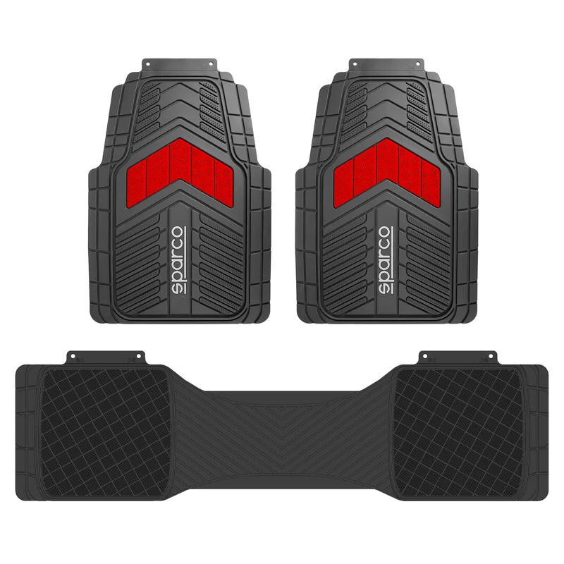 Alfombras Auto Sparco PVC Universales 3 Piezas