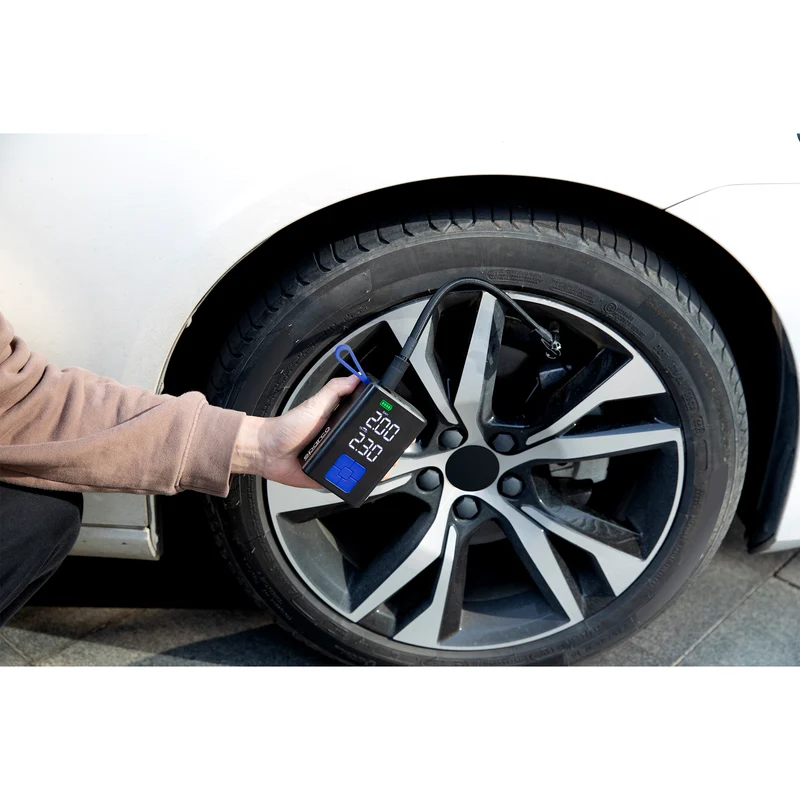 Compresor Inflador de Aire Portátil Sparco Digital Inalámbrico 150 PSI
