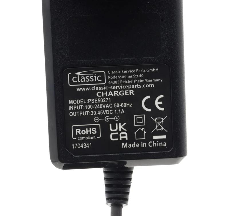Carica batterie alimentatore 30.45V per Dyson V10 V11 SV12 SV14 SV17