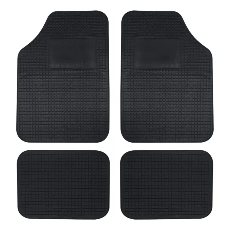 Juego Alfombras para autos en goma Universal 4 piezas