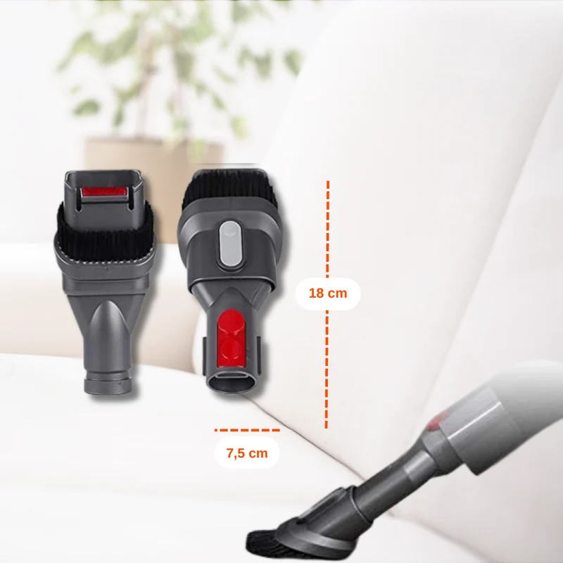 Accesorios Adaptables con Dyson V7 V8 V10 V10 V11 5 cepillos yTubo Flexible