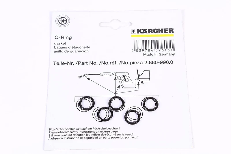 Juego de 5 Juntas Toricas KARCHER 2.880-990.0