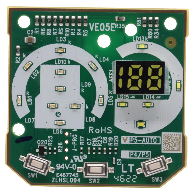 Rowenta scheda elettronica PCB scopa aspirapolvere XForce 14.60 15.60 RH99 NOTE