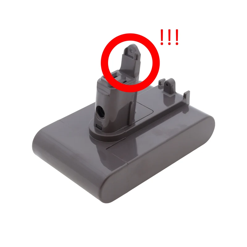 Batteria 22.2V 2500mAh per scopa aspirapolvere Dyson DC31 DC34 DC35 DC45 NOTE!