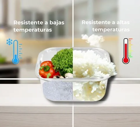 Recipientes de Cristal Para Alimentos - 36 Piezas (18 recipientes y 18 tapas)- Apto para lavavajilla