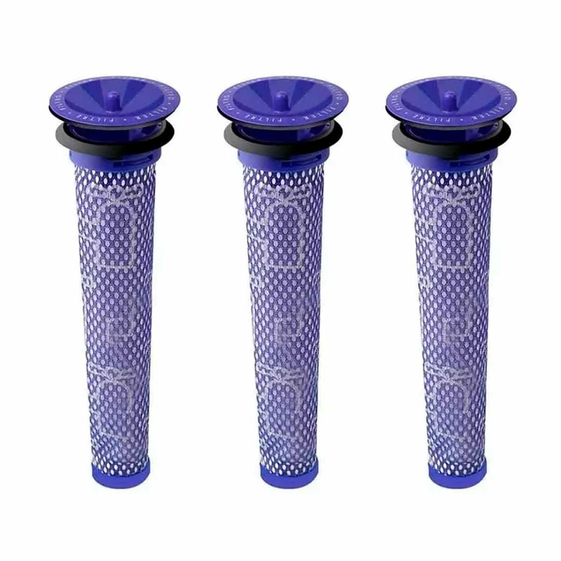 Filtro Aspiradora Dyson V6 V7 V8 Pre Motor Lavable (Pack 3)