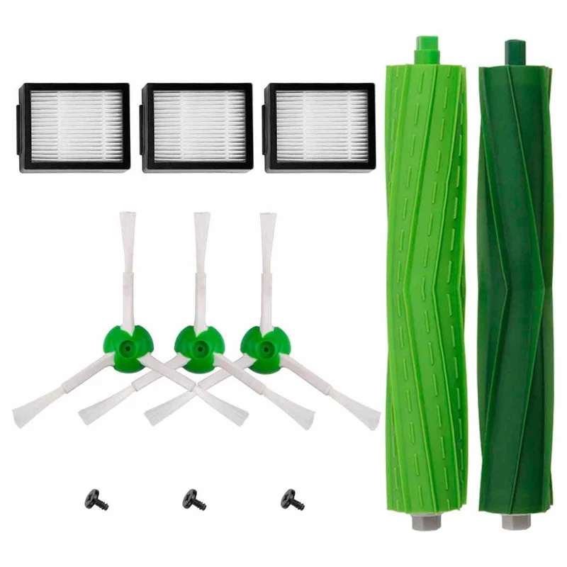 Pack Recambios ROOMBA SERIE E5 E6 i7 i7+ Filtros Cepillos Rodillos