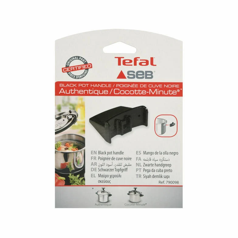 Tefal Seb maniglia impugnatura pentola a pressione Minute Authentique