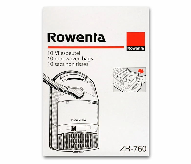 Rowenta 10x sacchi ZR76 aspirapolvere Opus Swing Ambia Premio Presty RS160 RS26