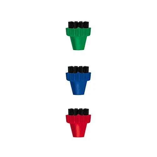 Polti 3x spazzolini colorati Vaporetto PRO Lecoaspira FAV Unico MCV 20 30 50 70