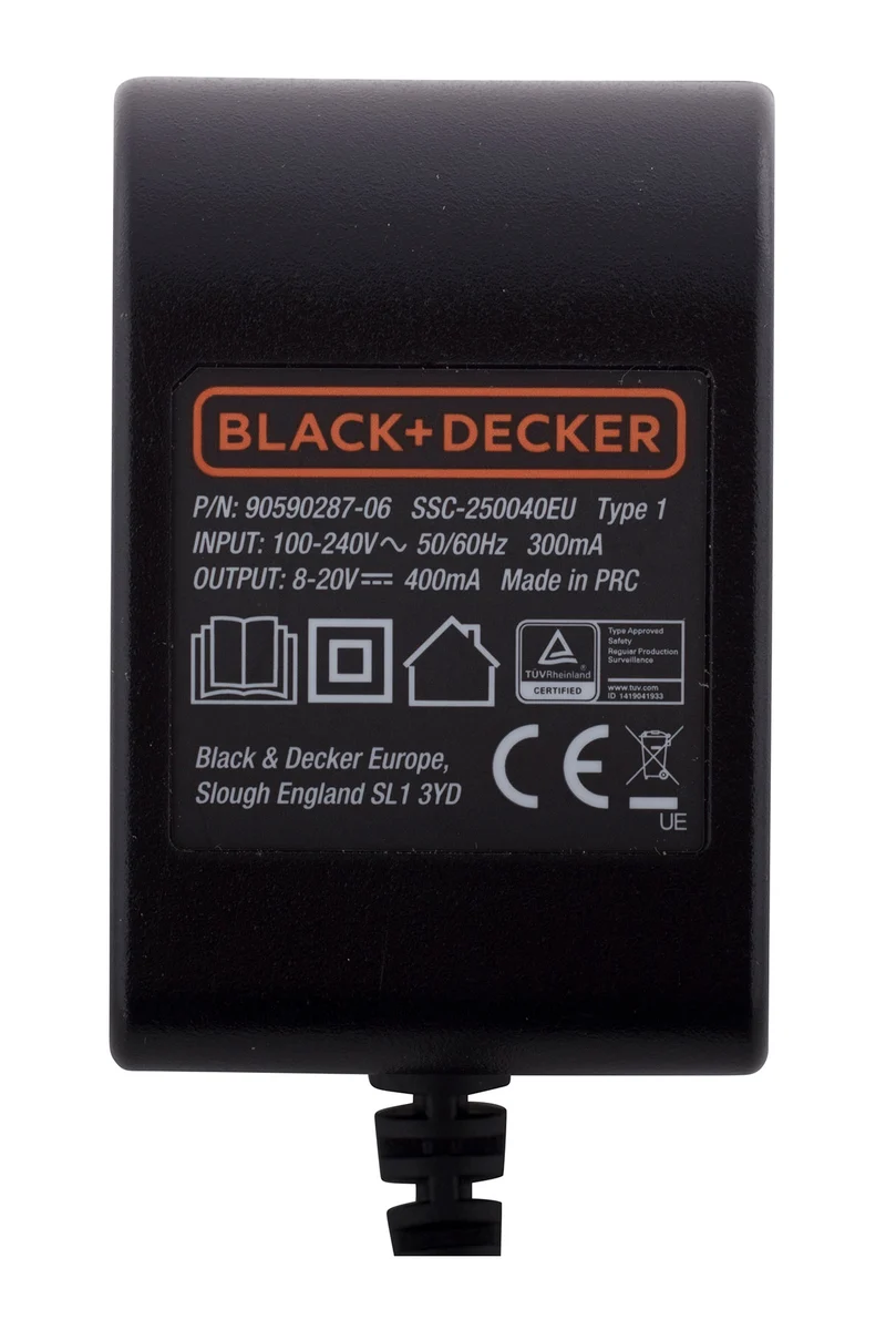 Black & Decker carica batterie alimentatore EGBL14 EGBL18 STC1820 GTC1820 ASL14