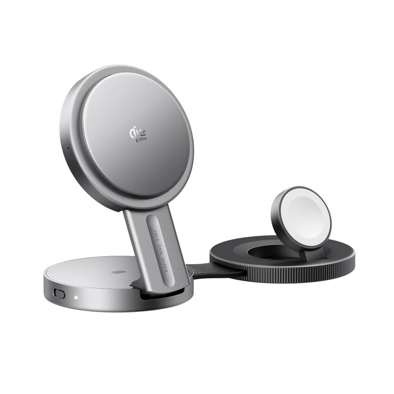 Stazione di ricarica wireless EcoFlow RAPID Mag Qi2.2 (pieghevole 3 in 1)