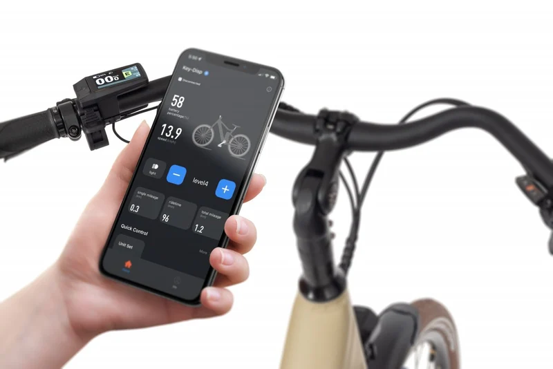 Electric bike Ecobike X-City Cappuccino