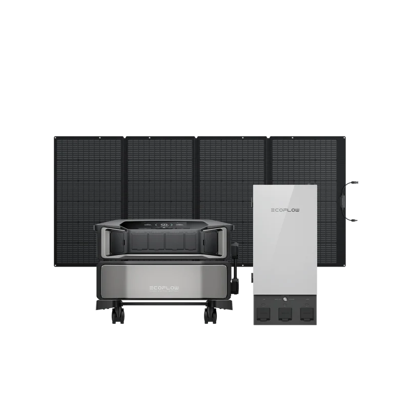 EcoFlow DELTA Pro Ultra + Smart Home Panel 2 + 400W Portable Solar Panel + Free Monitor (Web Exclusive)