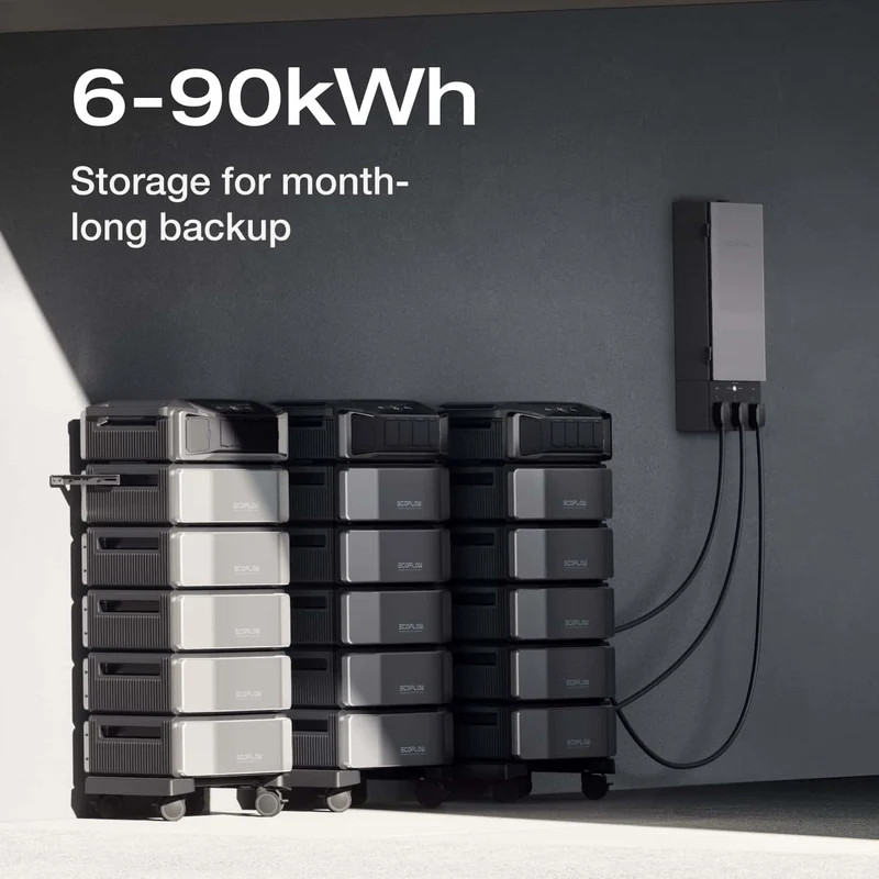 EcoFlow DELTA Pro Ultra + Smart Home Panel 2 + 400W Portable Solar Panel + Free Monitor (Web Exclusive)