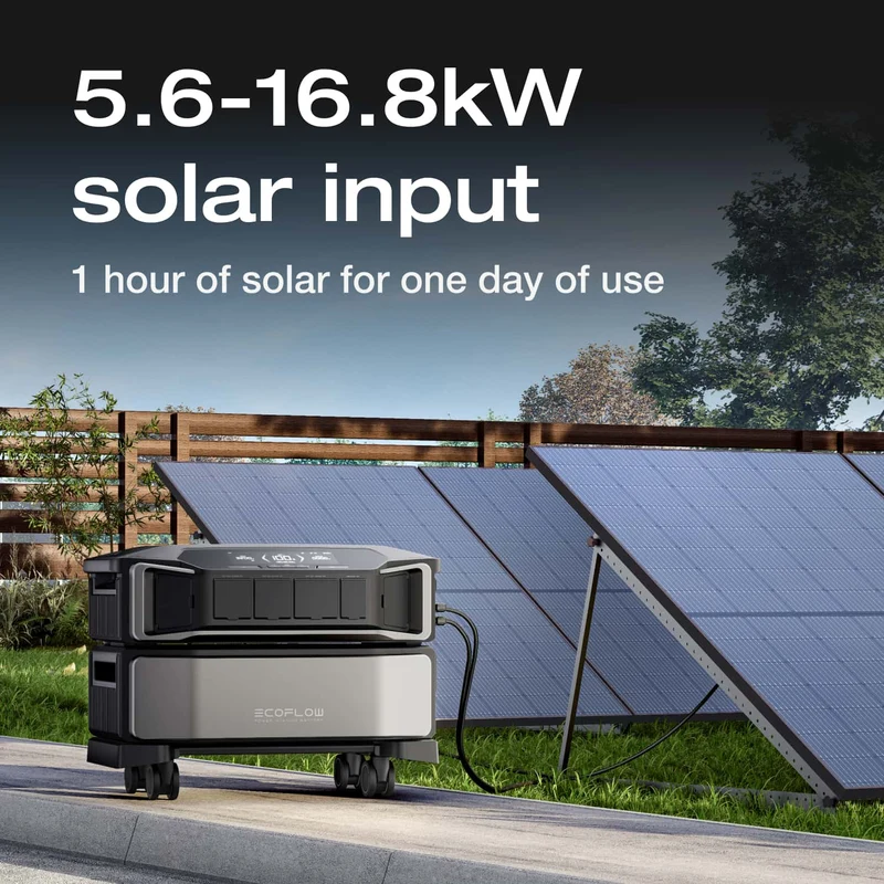EcoFlow DELTA Pro Ultra + Smart Home Panel 2 + 400W Portable Solar Panel + Free Monitor (Web Exclusive)
