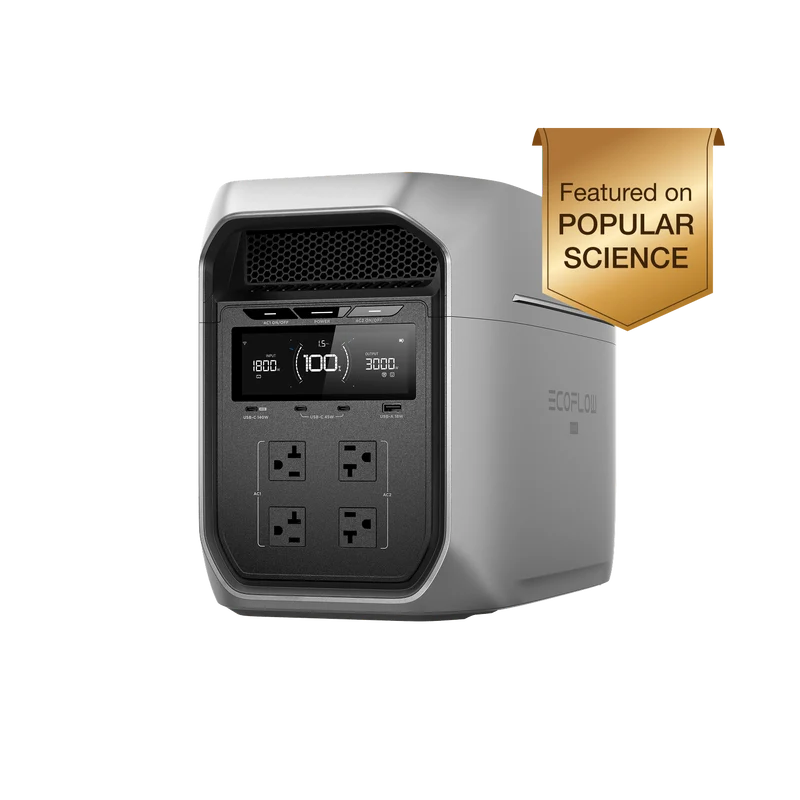 DELTA 3 Max Plus (2048Wh) + 800W Alternator Charger