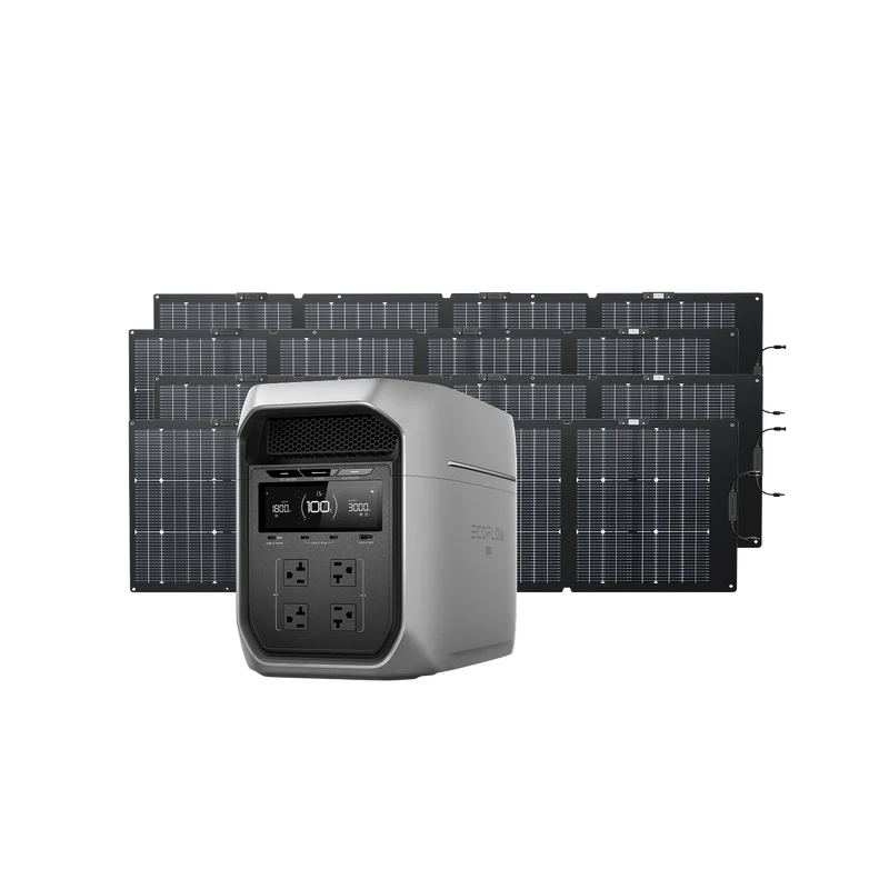 EcoFlow DELTA 3 Max Series Solar Generator (PV220W)