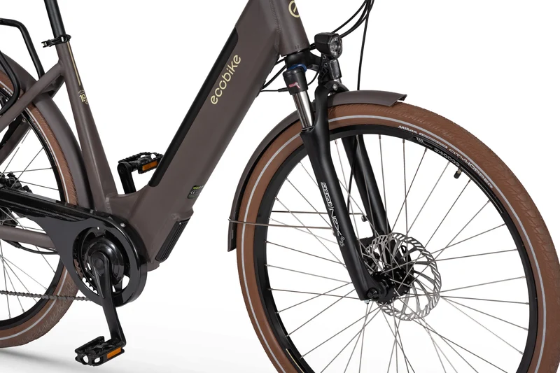 Electric bike Ecobike X-City Coffee