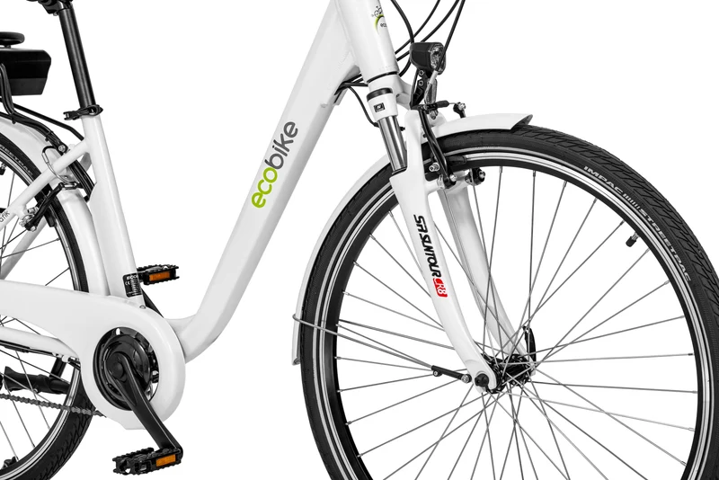 Electric bike Ecobike Traffic White Pro 28”