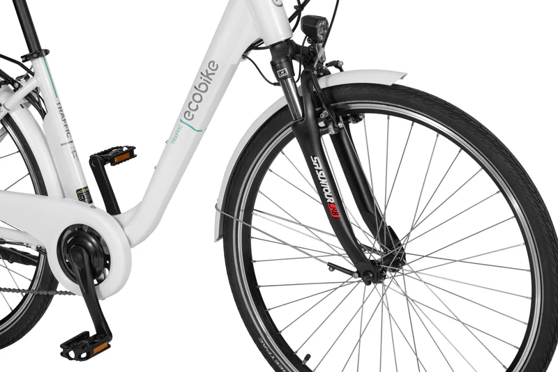 Electric bike Ecobike Traffic White
