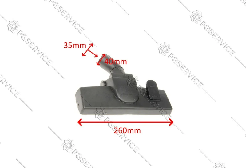 Ariete spazzola ruote pavimenti tappeti 35mm 260mm aspirapolvere J-Force 2753