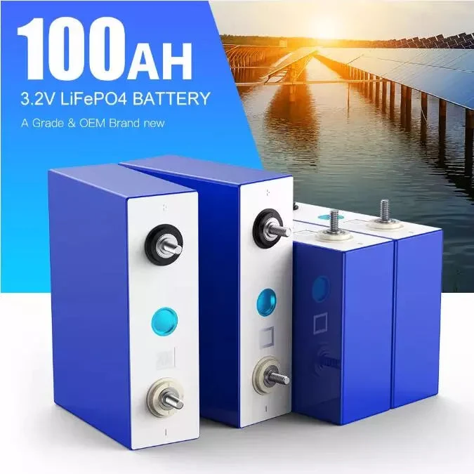 High-Performance 100Ah Lifepo4 Battery Cells - 4PCS Energy Storage Solution