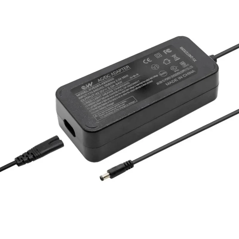 Cargador premium 36V 2A conector DC 5,5x2,5mm