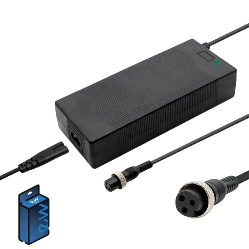 Cargador premium 60V (Salida 66,4V) 2A conector Gx16 [Ewheel]