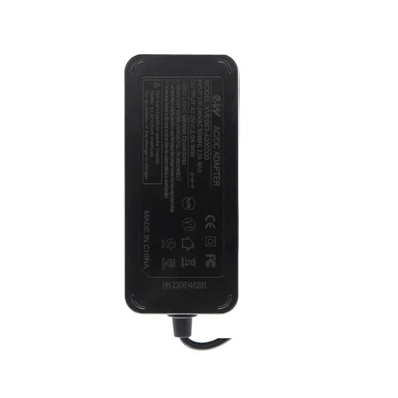 Cargador para Mi4 pro 36V (salida 42v) 2A - GTC 8mm magnético