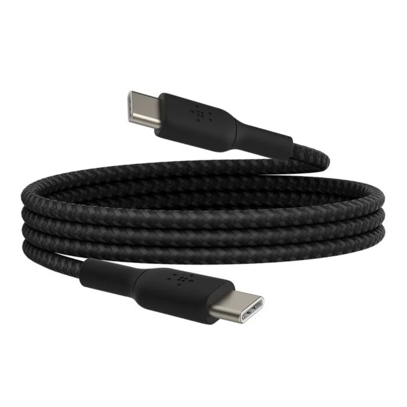 Belkin - Cable trenzado USB-C a USB-C, 1 metro