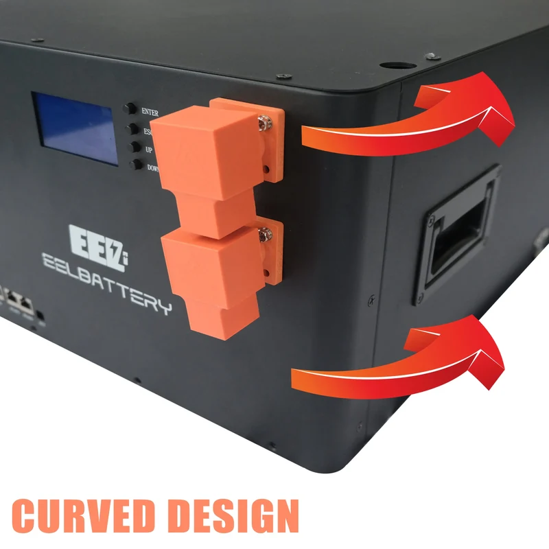 EEL 48V 16S V5 Server Rack Battery DIY Box Kits with Bluetooth Seplos BMS Home Energy Storage Stackable Type