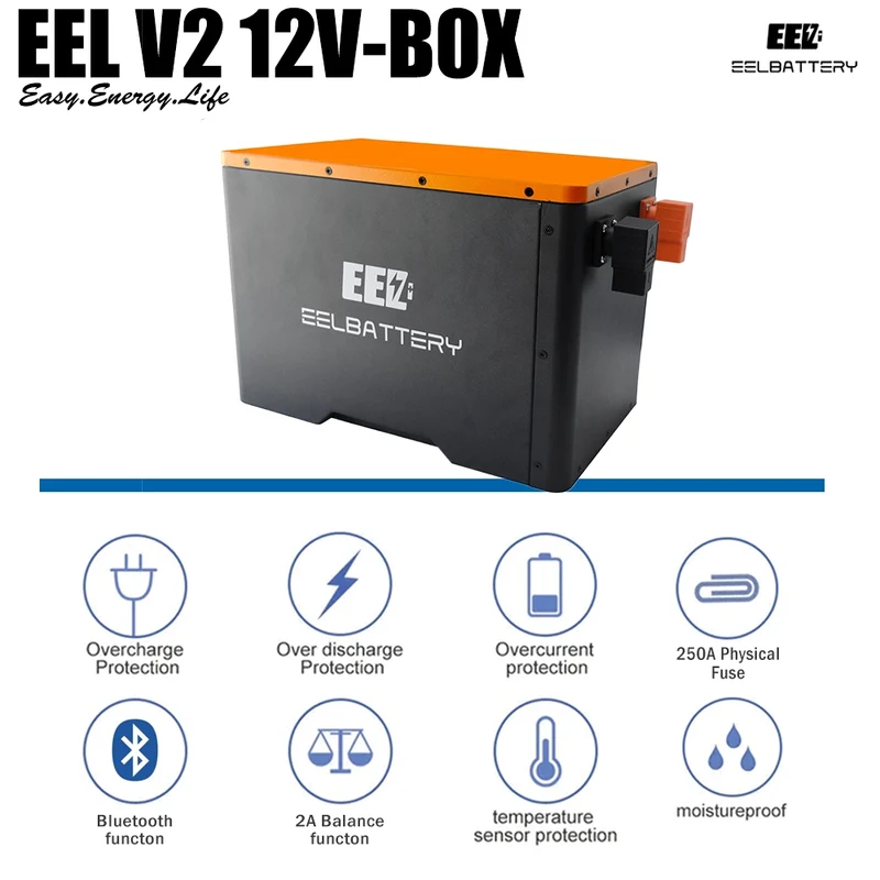 12V Preassembled Battery Pack - Superior Power Solution for RVs and Off-Grid