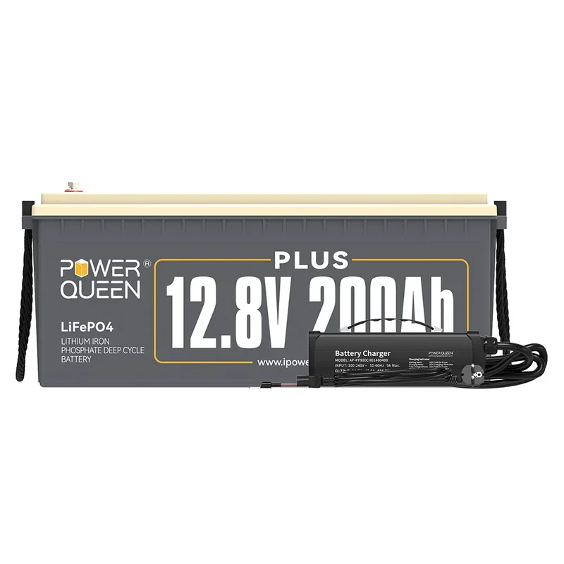 【UA】Акумулятор Power Queen 12V 200Ah Plus LiFePO4