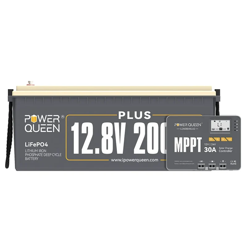 【UA】Акумулятор Power Queen 12V 200Ah Plus LiFePO4