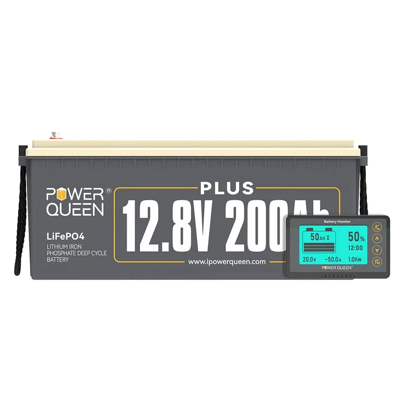 【UA】Акумулятор Power Queen 12V 200Ah Plus LiFePO4