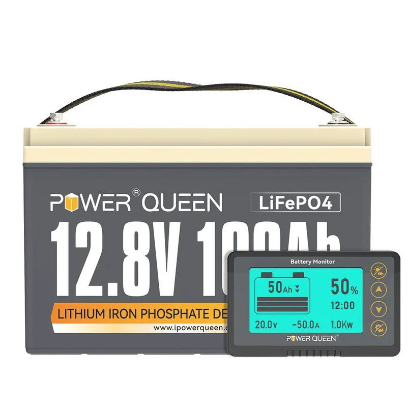 【UA】Акумулятор Power Queen 12V 100Ah LiFePO4