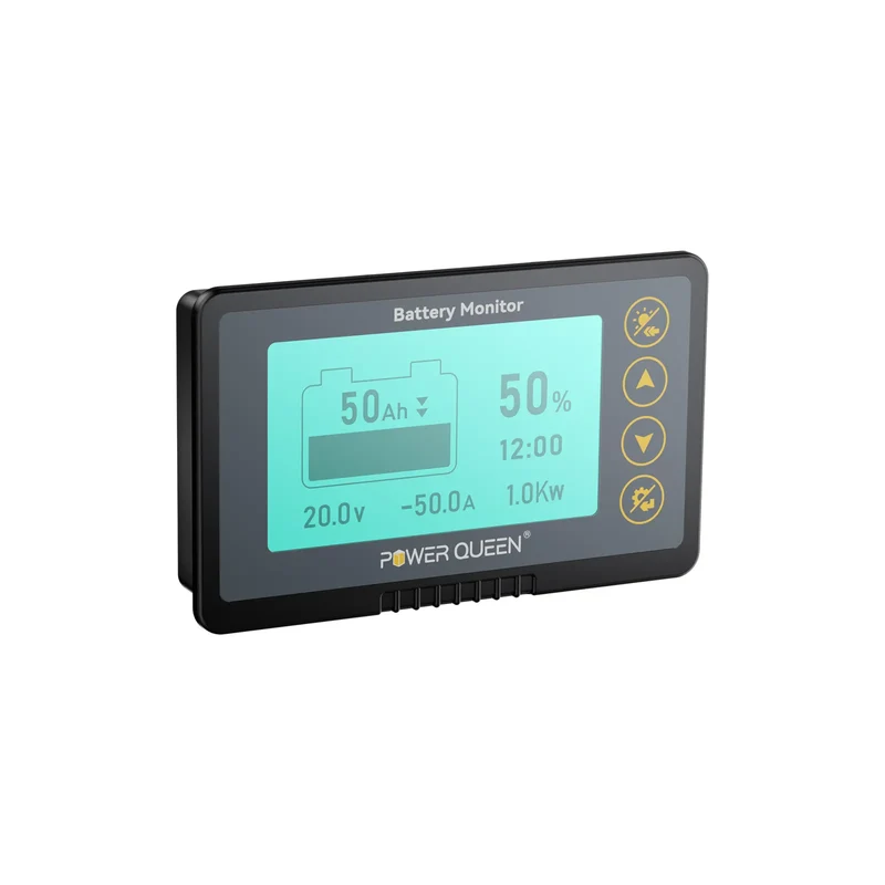 Power Queen 500A Batteriewächter mit Shunt, LCD-Anzeige