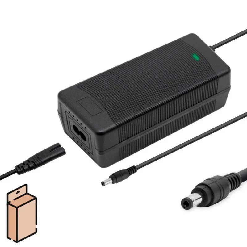 Cargador 48V (Salida 54,6V) Conector DC 5,5x2,5mm