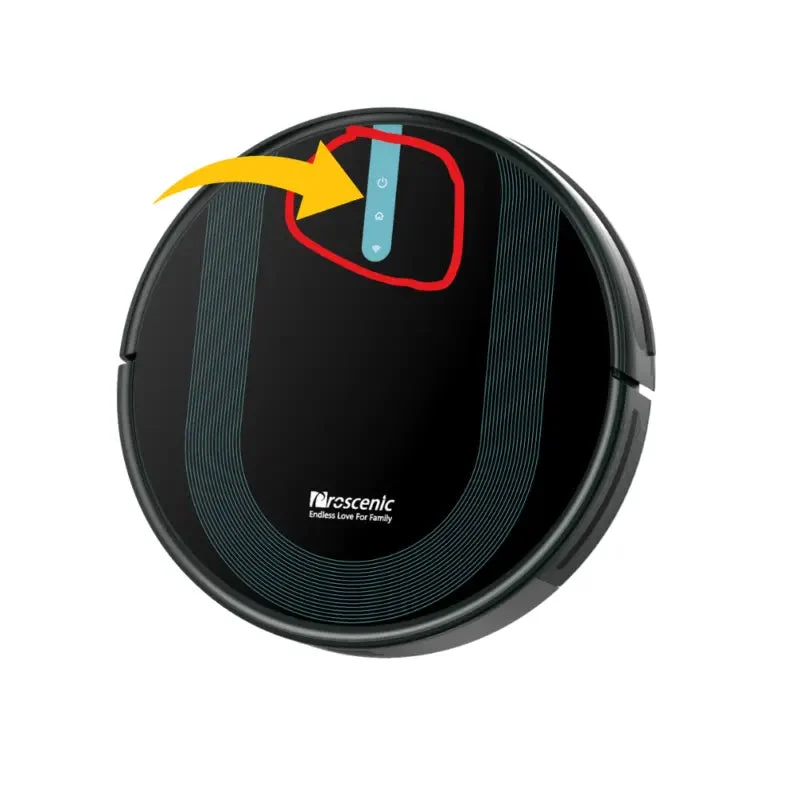 Proscenic 850T - Juego de ruedas derechas