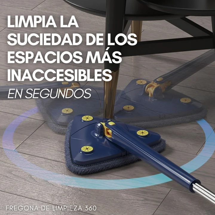 😱 46% DE DESCUENTO SOLO HOY TRAPEADOR LIMPIEZA TRIANGULAR AJUSTABLE
