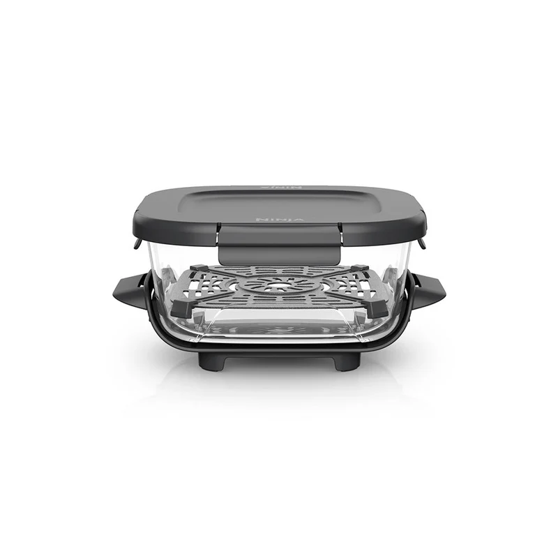 Contenedor de cristal CleanCrisp Ninja CRISPi (1.4 L) con tapa Snap-Lock