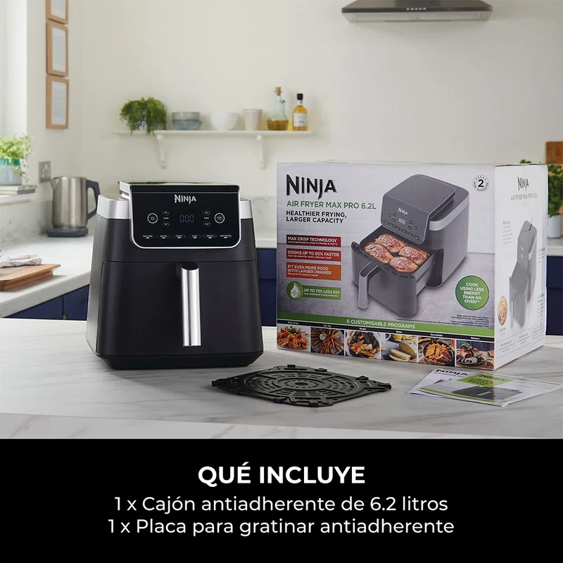 Freidora de aire Max Pro 6.2 litros Ninja
