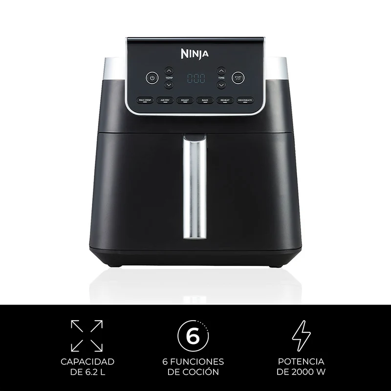 Freidora de aire Max Pro 6.2 litros Ninja